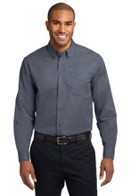 Load image into Gallery viewer, Port Authority® Tall Long Sleeve Easy Care Shirt

