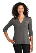 Load image into Gallery viewer, Port Authority ® Ladies UV Choice Pique Henley
