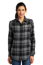 Load image into Gallery viewer, Port Authority® Ladies Plaid Flannel Tunic
