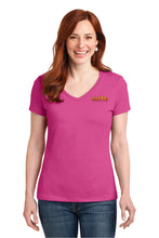 Load image into Gallery viewer, Hanes® Ladies Perfect-T Cotton V-Neck T-Shirt
