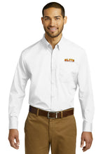 Load image into Gallery viewer, Port Authority® Long Sleeve Carefree Poplin Shirt
